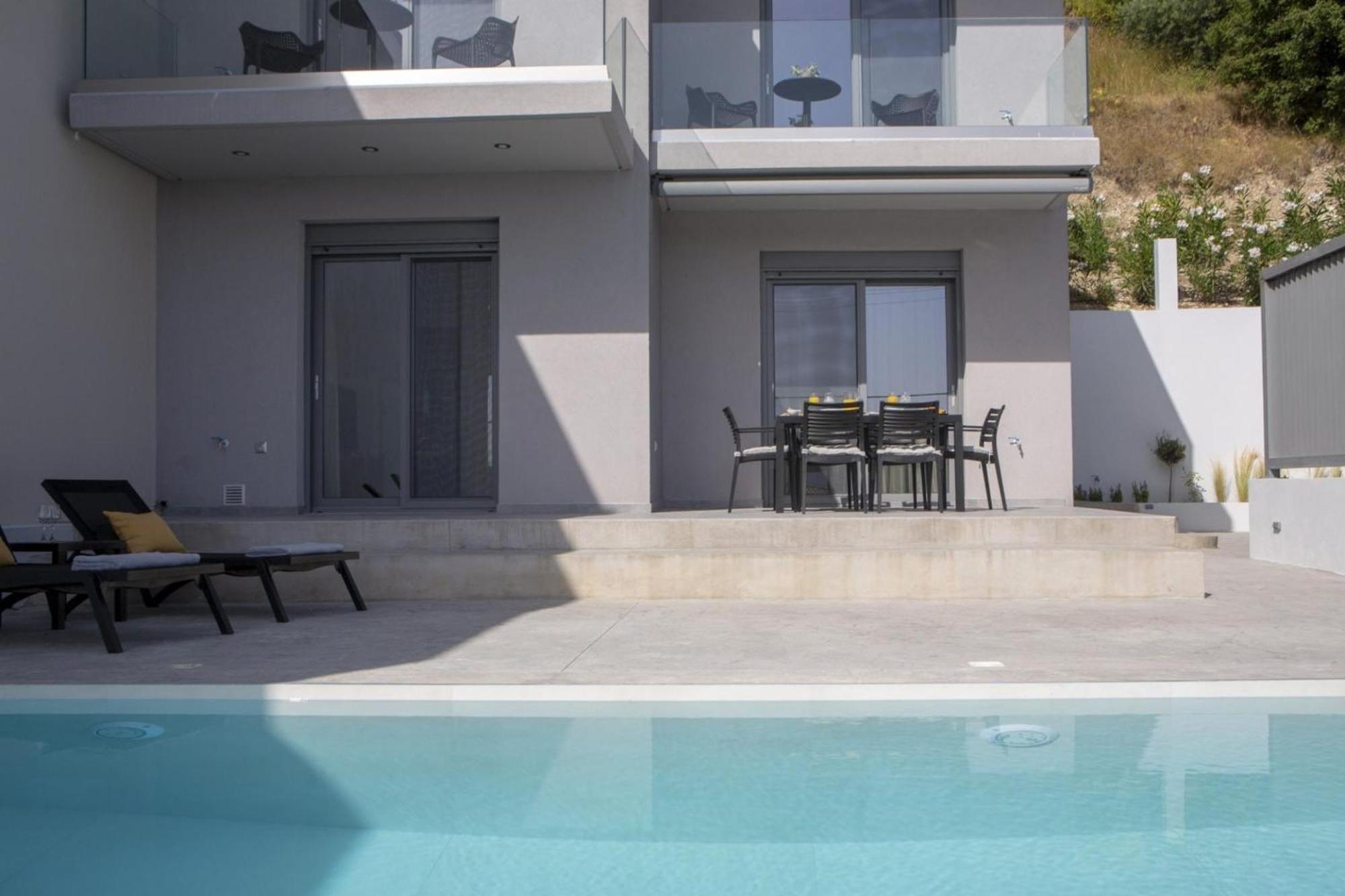 Aloft Luxury Villas Lefkada - Heated Pool Apolpaina Esterno foto