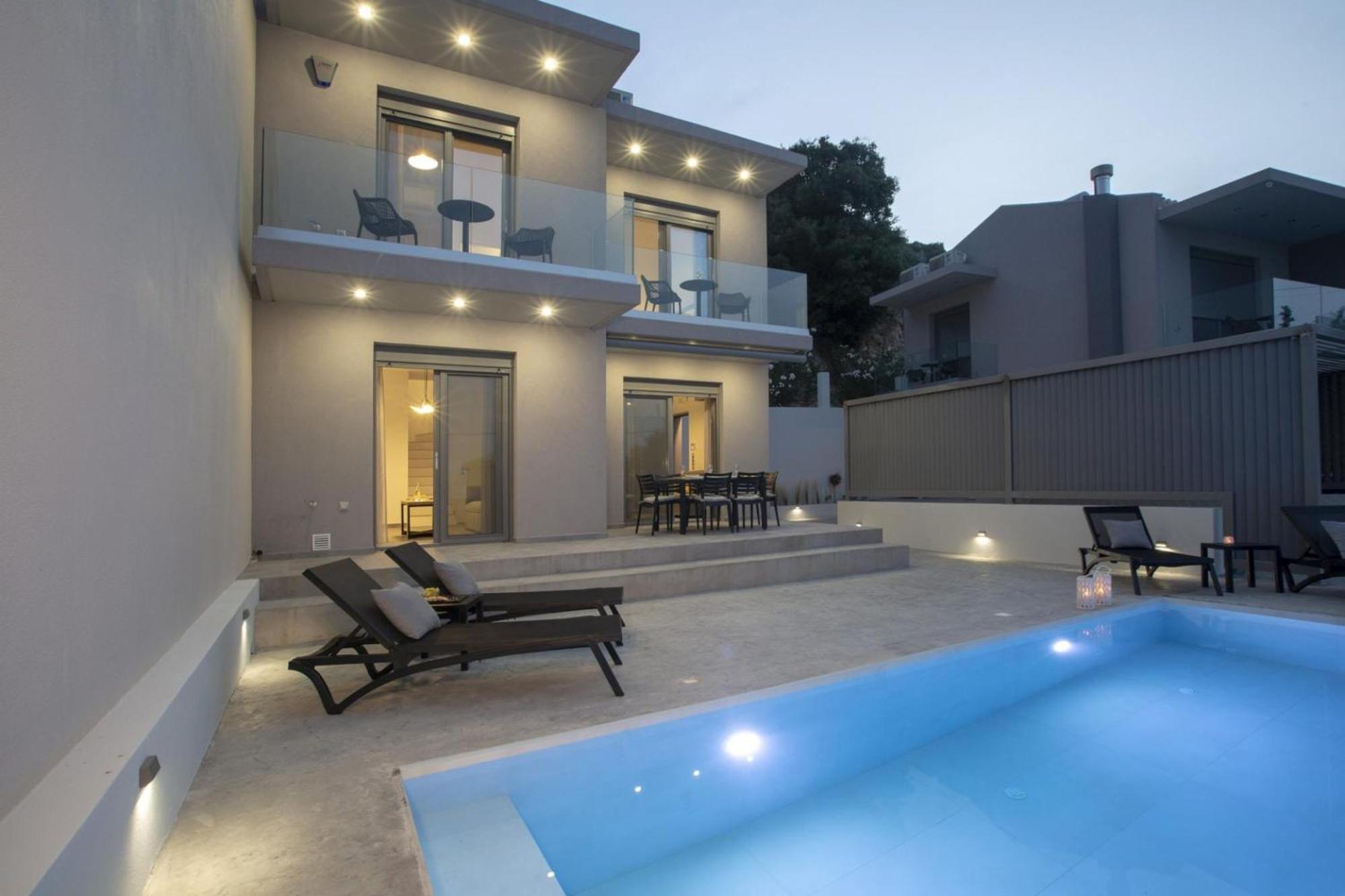 Aloft Luxury Villas Lefkada - Heated Pool Apolpaina Esterno foto