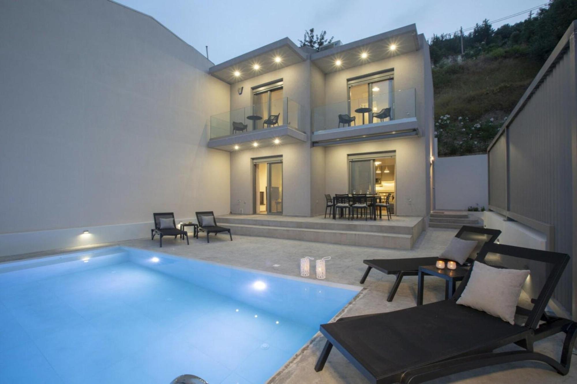 Aloft Luxury Villas Lefkada - Heated Pool Apolpaina Esterno foto